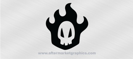 Bleach Rukia Skull Decal